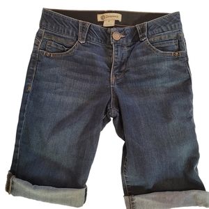 Democracy Women's Dark Blue Jean Shorts